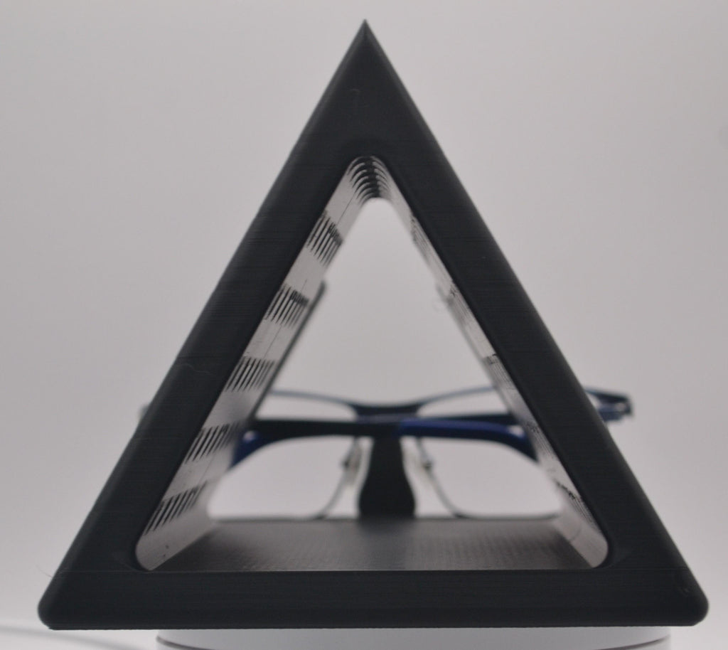 Book Stand & Glasses Holder with Page Holder and Book Spreader – view 6, 3D printed by RS-3D