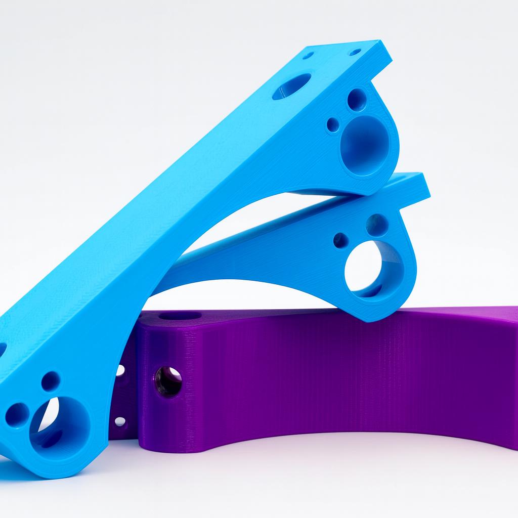 Scuba Tank Roll Control Bracket – view 5, 3D printed by RS-3D