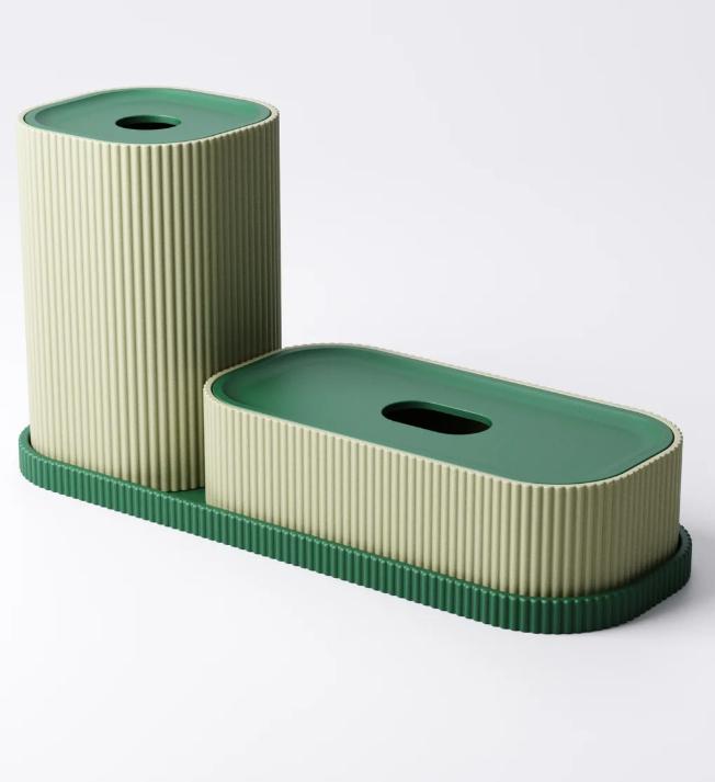3-Tier Kitchen Counter Organiser – view 5, 3D printed by RS-3D