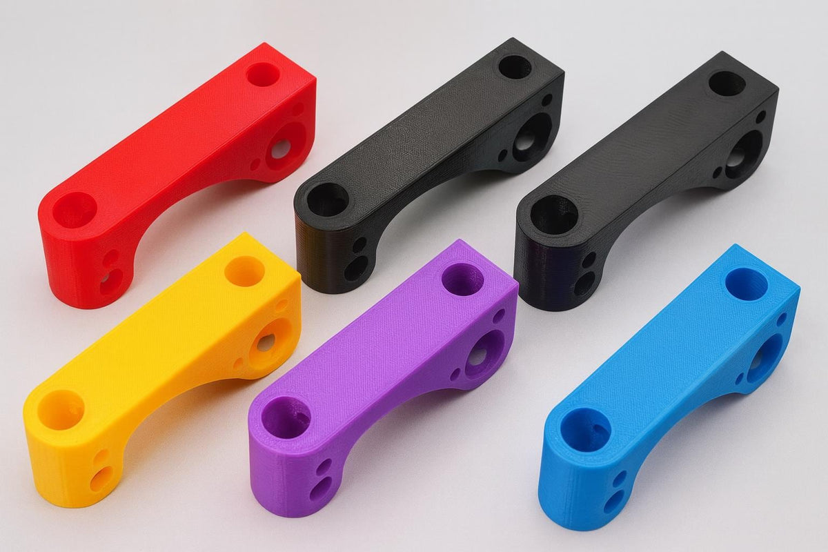 Scuba Tank Roll Control Bracket – view 4, 3D printed by RS-3D