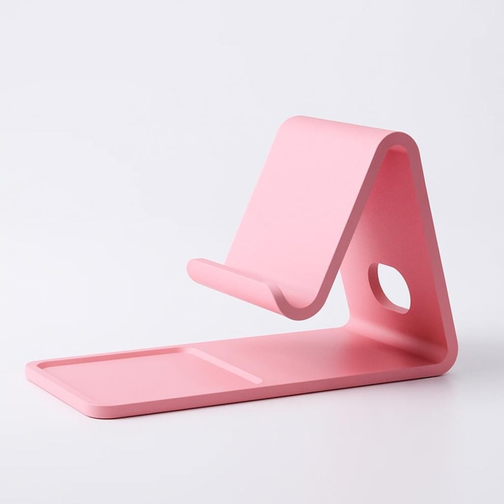 Phone, Earbuds & Keys Desk Organiser – view 9, 3D printed by RS-3D