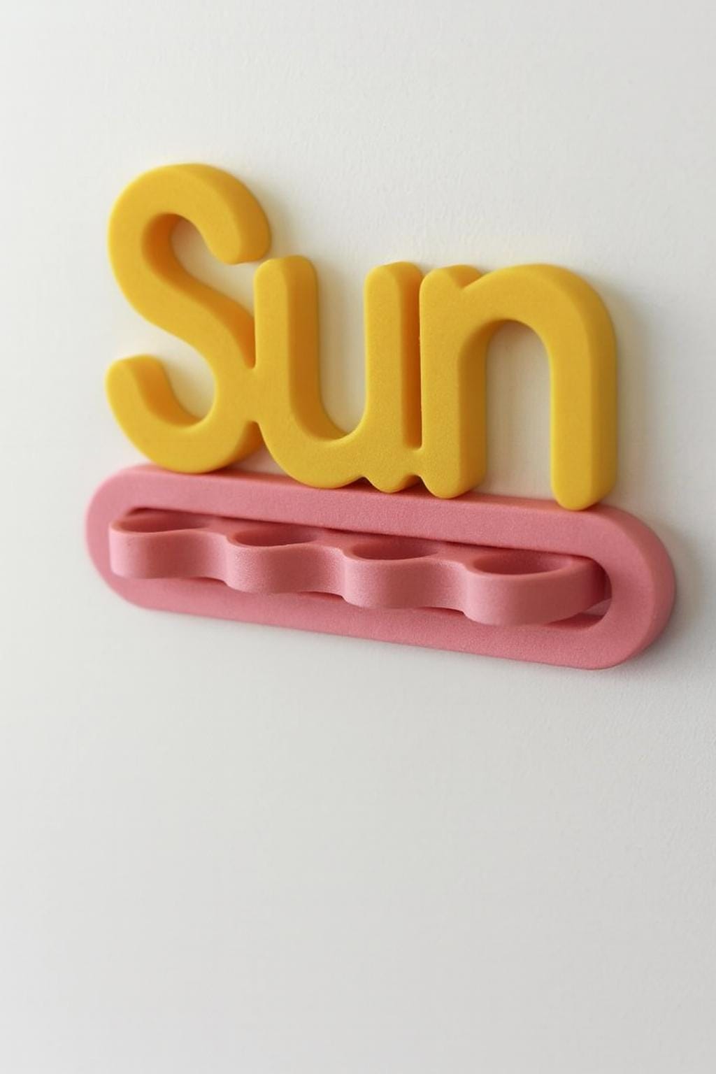 Sunglasses Wall Holder – view 5, 3D printed by RS-3D
