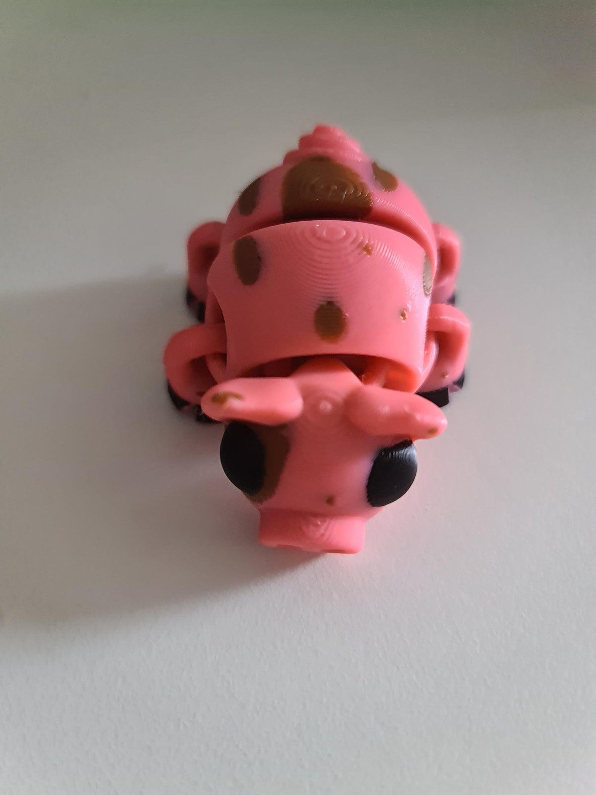 Articulated Pig Fidget Toy – view 5, 3D printed by RS-3D