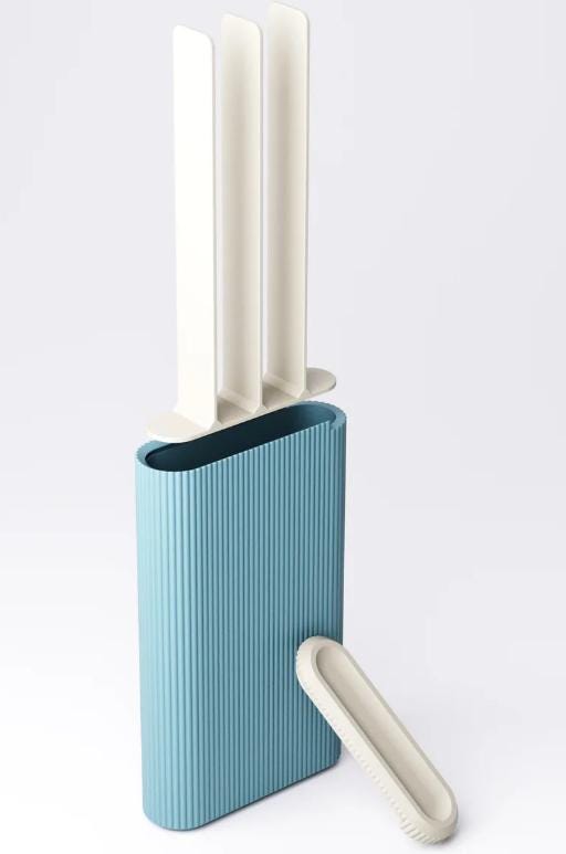 Slim Ribbed Pencil Case – view 8, 3D printed by RS-3D