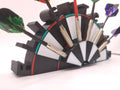 Customisable Dart Holder – Personalised Name Dartboard Station 6 Slot Dart Stand Wall Mounted or Free Standing Darts Display