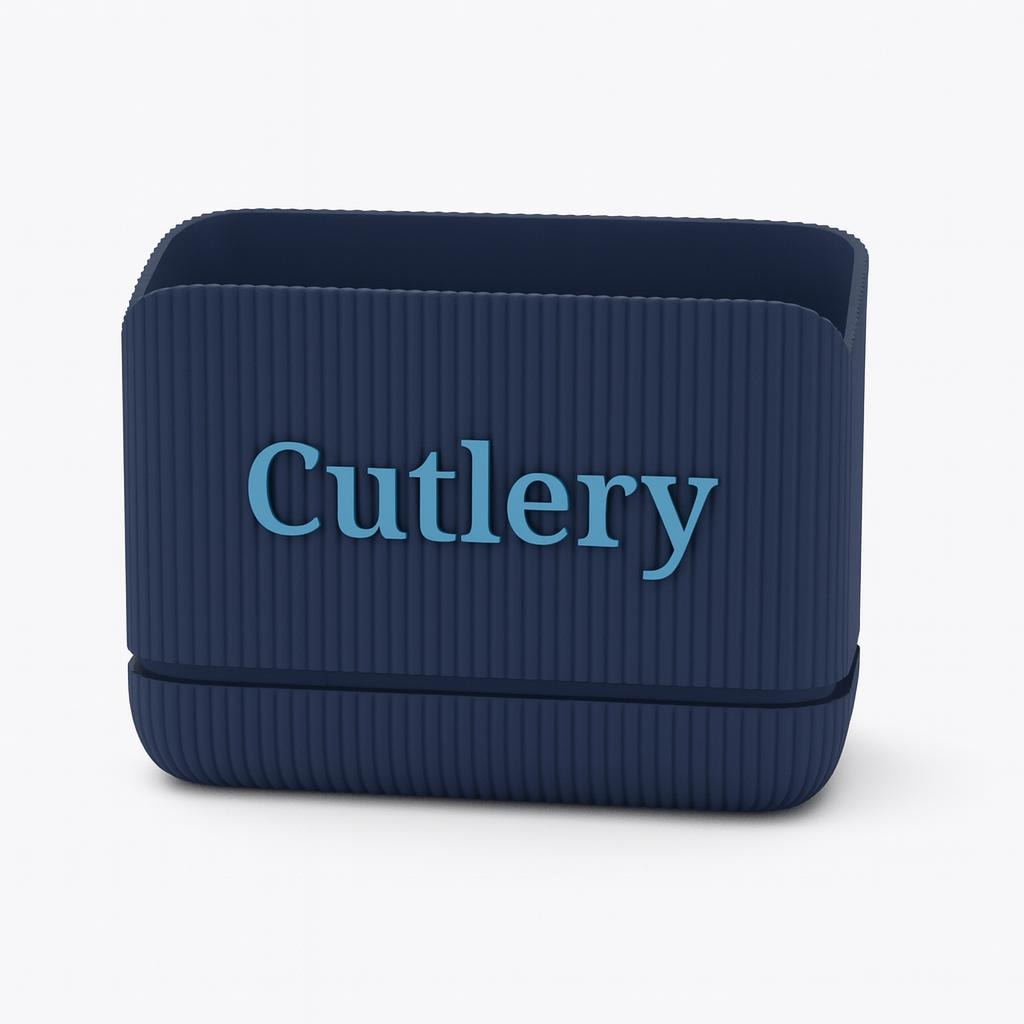 Premium Pastel Cutlery Holder with Integrated Drip Tray | Utensil Organizer for Kitchen Sink handmade, custom, with colour options