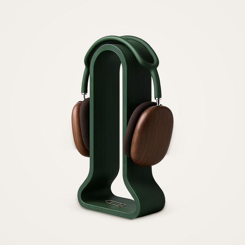 Headphone Stand with Catch-All Tray – Gaming Desk Organiser